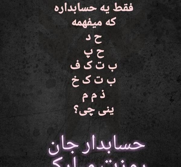 عکس نوشته روز حسابدار عاشقانه