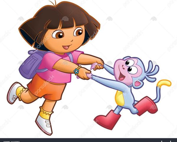 عکس شخصیت کارتونی دورا