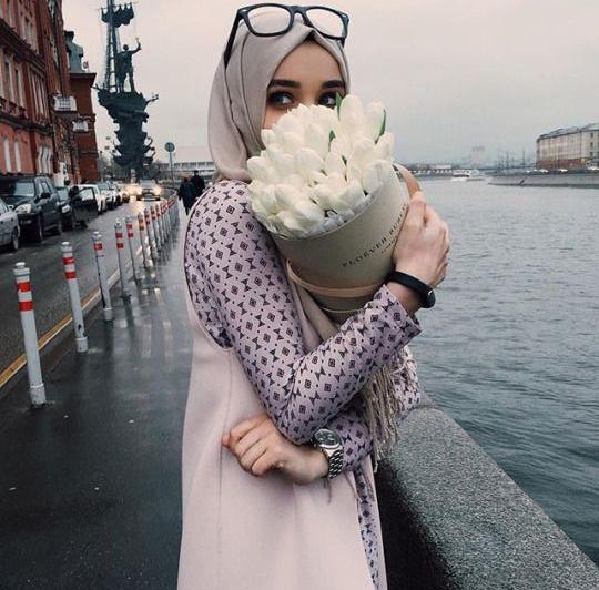 عکس مانتویی با حجاب