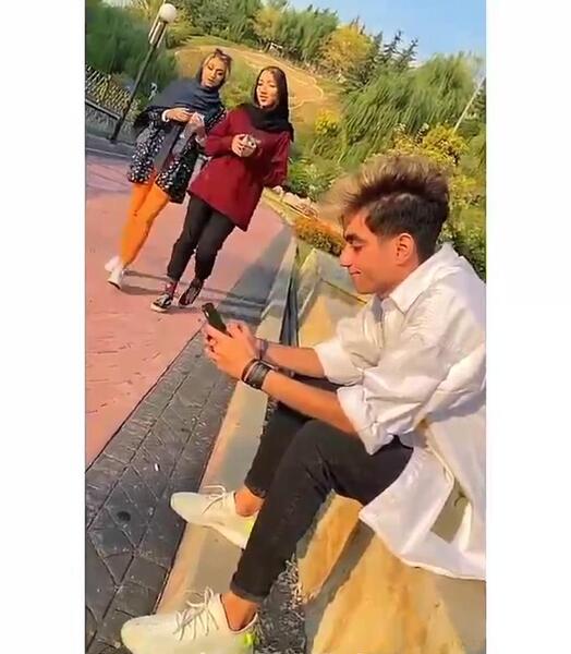 عکس دیانا در اکیپ ارسلان