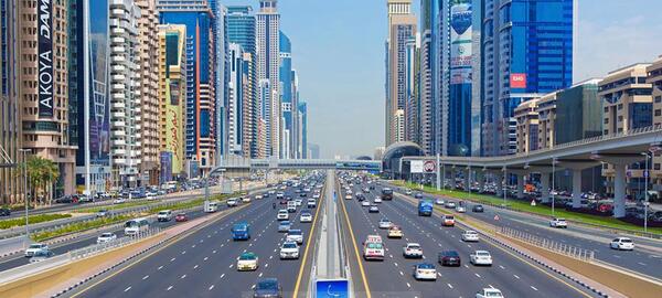 عکس های خیابان دبی