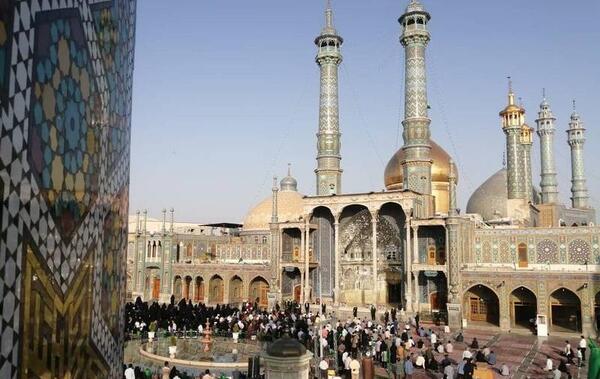 عکس حرم حضرت معصومه امروز