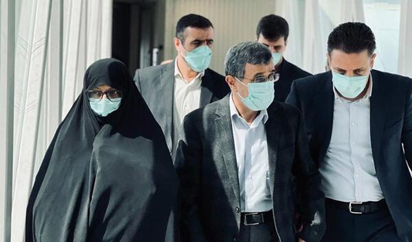 عکس دبی احمدی نژاد