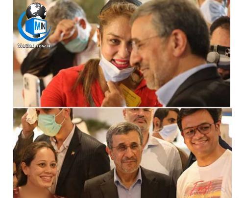 عکس دبی احمدی نژاد
