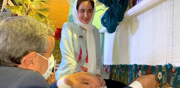 عکس دبی احمدی نژاد