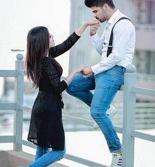 ژست عکس اسپرت نامزدی