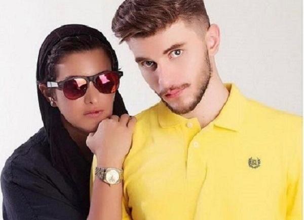 عکس امین حیایی با همسر اولش
