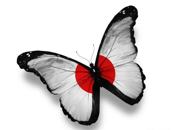 عکس پرچم ایران پروانه ای