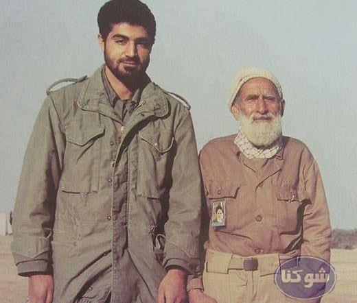 عکس روز پدر سردار سلیمانی