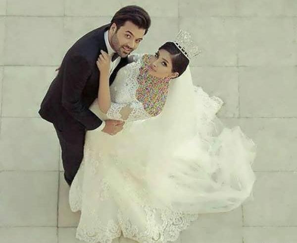 ژست عکس عروس و داماد اینستا