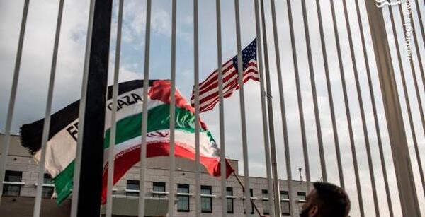 عکس پرچم ایران امریکا