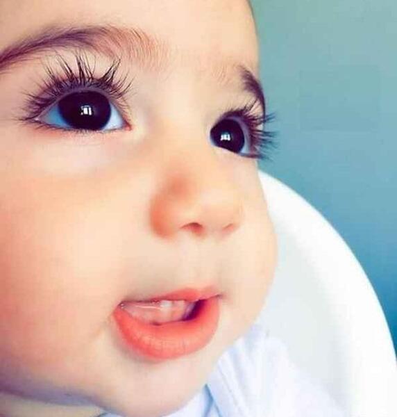عکس نی نی چشم ابرو مشکی