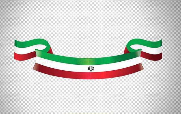 عکس پرچم ایران لایه باز
