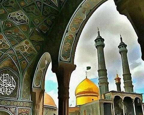 عکس زیبای حرم حضرت معصومه