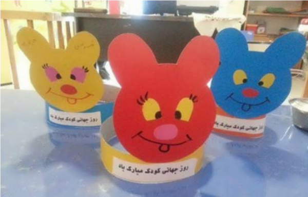 عکس کاردستی روز کودک