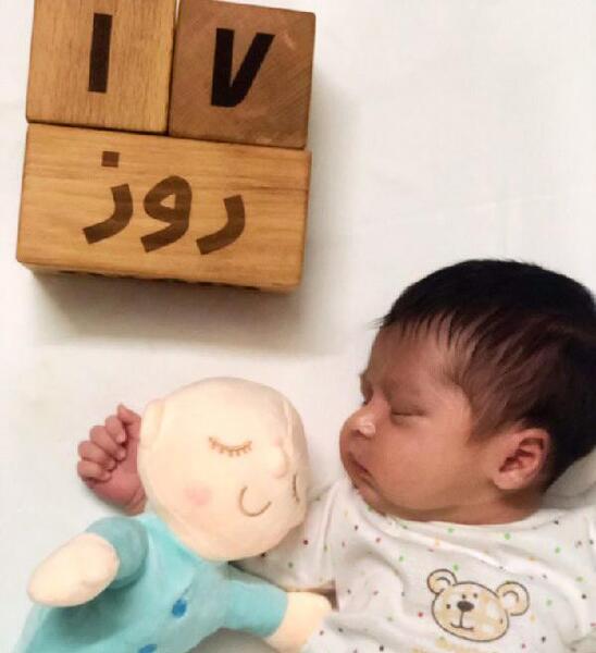 عکس روز تولد نوزاد