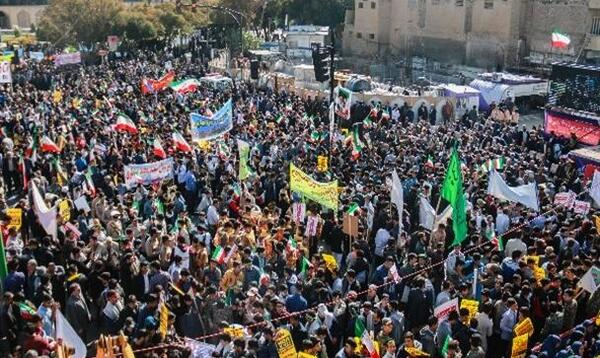 عکس های راهپیمایی 13 آبان