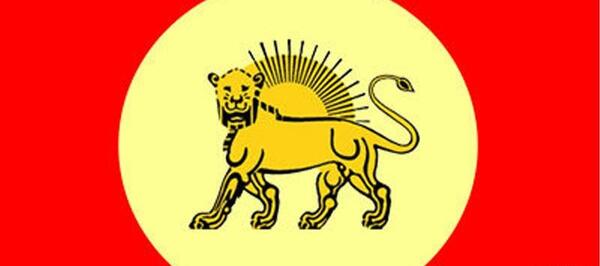 عکس پرچم ایران در زمان ساسانیان