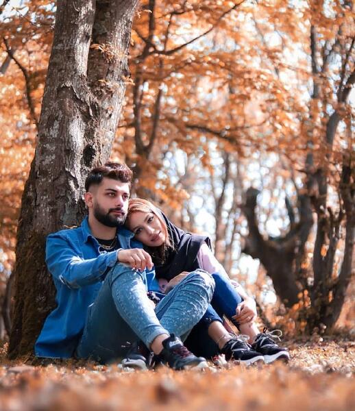 عکس ژست اسپرت دونفره