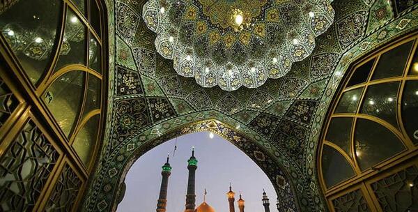 عکس حرم حضرت معصومه جدید