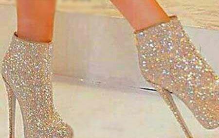عکس کفش پاشنه بلند برای عروسی