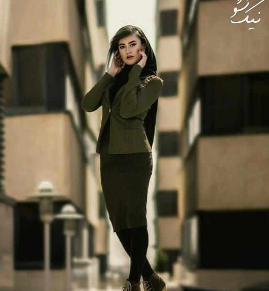 عکس ژست عکاسی دخترانه مجلسی
