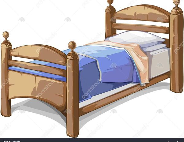 عکس تخت خواب چوبی