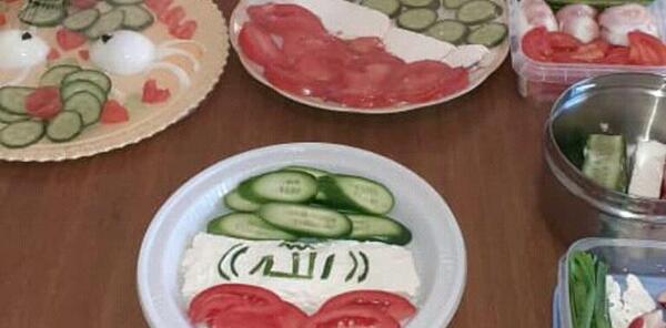 عکس پرچم ایران در مدرسه