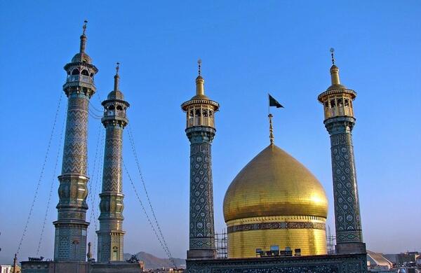 عکس حرم حضرت معصومه کیفیت بالا