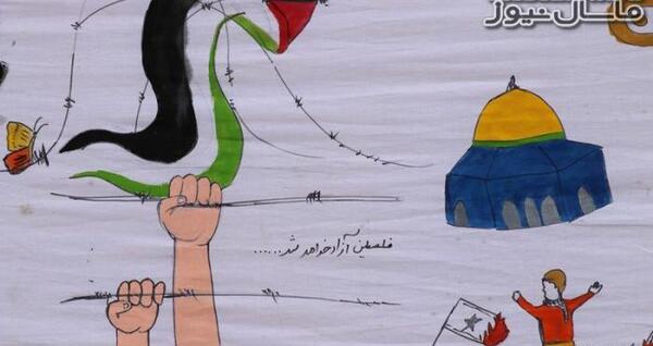 عکس کودکان روز قدس