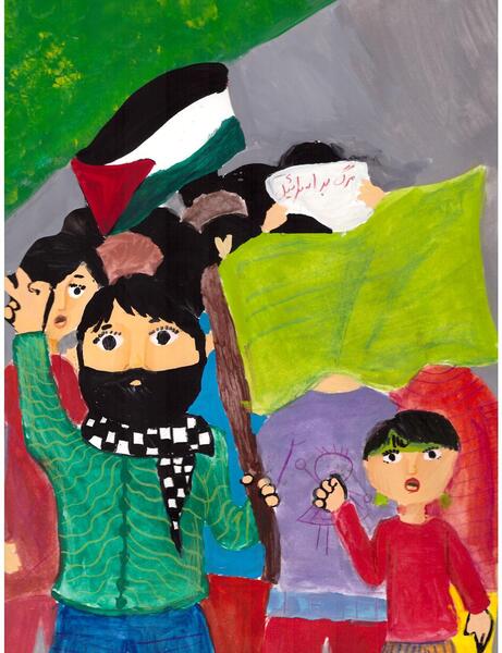 عکس کودکان روز قدس