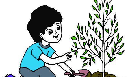 عکس روز درختکاری کودکان