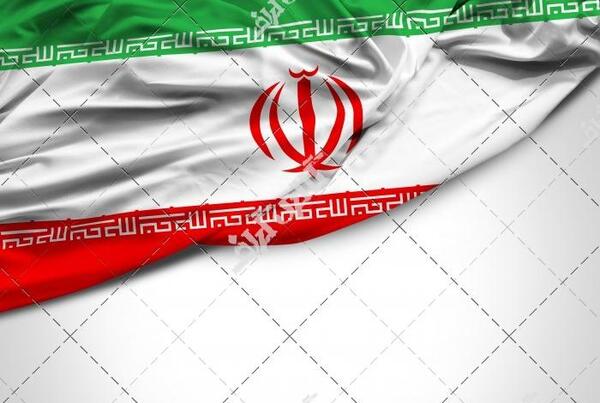 عکس پرچم ایران طرح دار