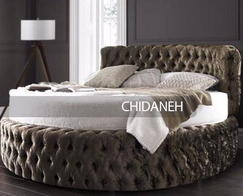 عکس تخت خواب گرد