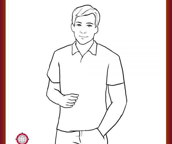 ژست عکس یک نفره پسرانه