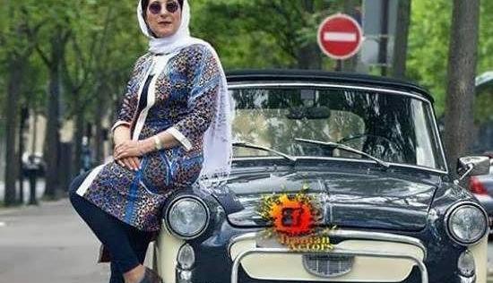 ژست عکس با ماشین ۲۰۶