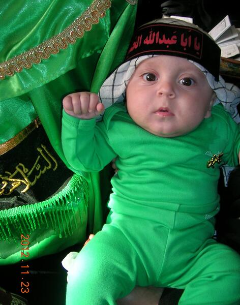 عکس نی نی علی اصغر