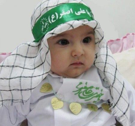 عکس نی نی علی اصغر