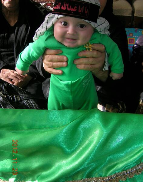 عکس نی نی علی اصغر