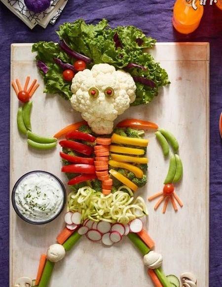 عکس غذا هالووین