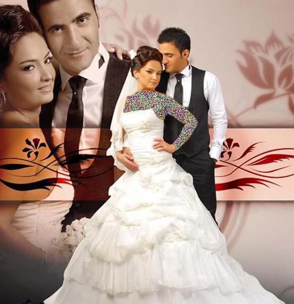 ژست عکس سرمجلسی عروس و داماد اینستاگرام