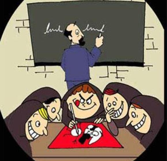 عکس روز دانش اموز خنده دار