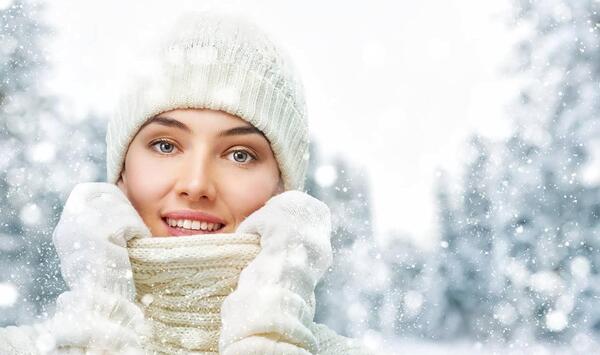 عکس ژست عکاسی با لباس زمستانی