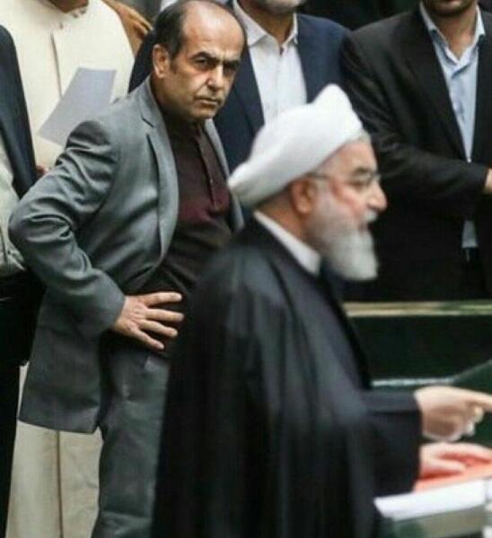 عکس ژست روحانی
