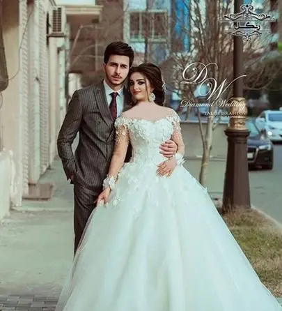 ژست عکس عروس و داماد جدید