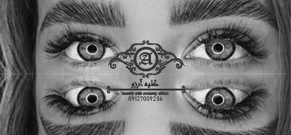 عکس فانتزی لیفت ابرو