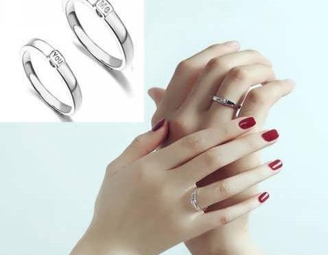ژست عکس عروس و داماد با حلقه