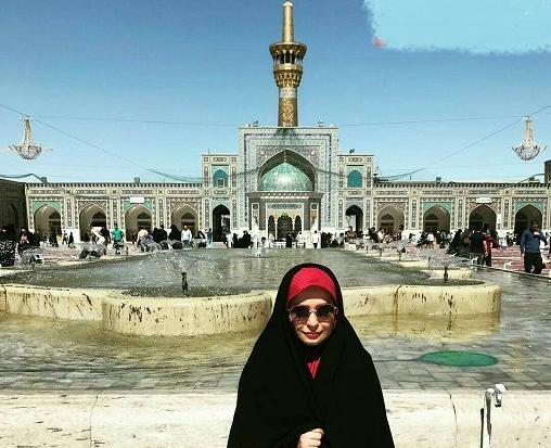ژست عکس زیارتی