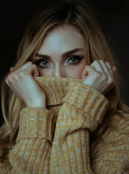ژست عکس چشم