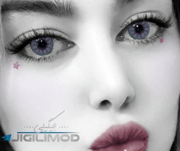 ژست عکس چشم